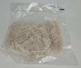 MUSGO NATURAL BLANCO TEÑIDO/50GRS.