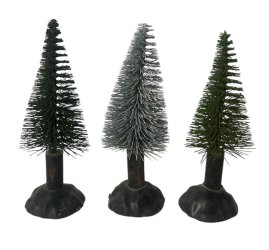 JUEGO 3 ABETOS SURTIDOS 15CMS. (PRECIO JUEGO)