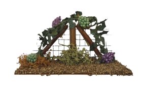 PARRA CON UVAS / 11X4X6CMS