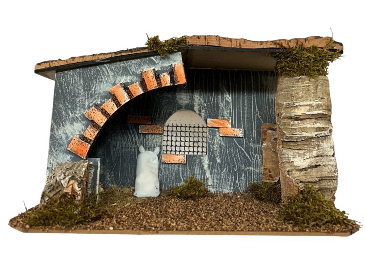 PORTAL CORCHO PARA FIGURA 10CMS / 29X17X19CMS