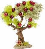 ARBOL CON MANZANAS 12CMS