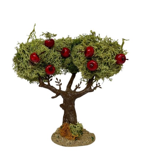 ARBOL CON MANZANAS 12CMS