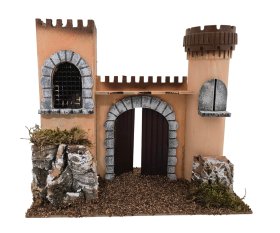 CASTILLO CORCHO / 22X15X19CMS