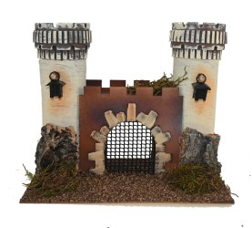 CASTILLO CORCHO / 22X15X19CMS