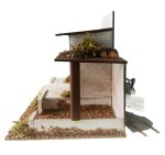 CASA RURAL CORCHO CON LUZ BELEN / 22X14X16CMS