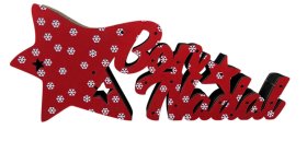 BON NADAL ESTRELLA C/20LUCES LED (PILA NO INCLUIDA)-29X15CMS