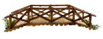 PUENTE CURVO 25CMS.