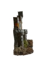 CASTILLO SILUETA 15X5X11CMS