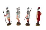 JUEGO 4 SOLDADOS ROMANOS SURTIDOS 7CMS (PRECIO JUEGO)