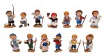 JUEGO 13 PASTORES MODERNOS SURTIDOS 5CMS (PRECIO JUEGO)