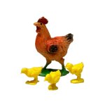 BOLSA MADRE Y CRIAS GALLINAS 4CMS.