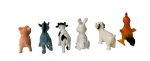 JUEGO 6 ANIMALES MODERNOS SURTIDOS 3,5CMS. (PRECIO JUEGO)