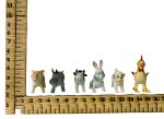 JUEGO 6 ANIMALES MODERNOS SURTIDOS 3,5CMS. (PRECIO JUEGO)