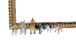 JUEGO 6 ANIMALES MODERNOS SURTIDOS 3,5CMS. (PRECIO JUEGO)