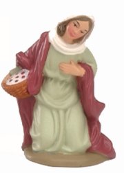 MUJER ADORANDO 8CMS.