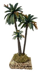 PALMERA TRIPLE DECORADA 25CMS