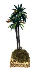 PALMERA DOBLE DECORADA 23CMS