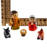 JUEGO NACIMIENTO INFANTIL RESINA 6CMS