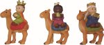 JUEGO REYES INFANTIL A CAMELLO RESINA 6CMS