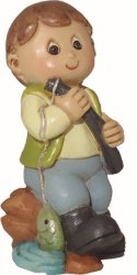 PESCADOR INFANTIL RESINA 6CMS