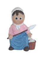 HILANDERA INFANTIL RESINA 6CMS