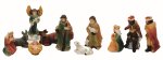 JUEGO NACIMIENTO RESINA + REYES + PASTOR + CORDERO 3,5CMS