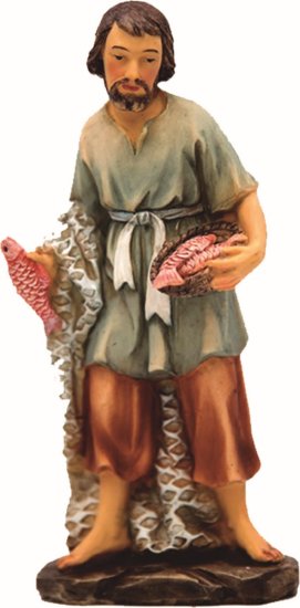 PESCADOR RESINA 15CMS.