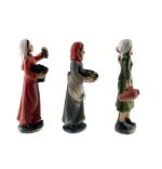 JUEGO 3 PASTORAS RESINA SURTIDOS 8CMS (PRECIO JUEGO)