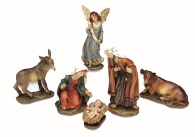 JUEGO NACIMIENTO RESINA 11CMS.