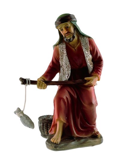 PESCADOR RESINA 11CMS.