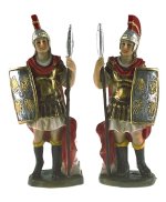 JUEGO 2 ROMANOS RESINA 11CMS. (PRECIO JUEGO)