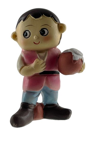 PASTOR CON JARRA RESINA REDONDITO 9,5CMS.