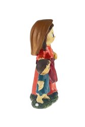 MUJER CON NIÑO RESINA REDONDITO 9,5CMS.