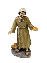 VENDEDOR DE PAN RESINA 11CMS.