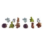 JUEGO 6 ANIMALES INFANTILES RESINA 3-3,5CMS SURT. (PRECIO JUEGO)