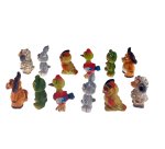 JUEGO 6 ANIMALES INFANTILES RESINA 4-5CMS SURT. (PRECIO JUEGO)