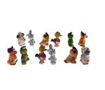 JUEGO 6 ANIMALES INFANTILES RESINA 4-5CMS SURT. (PRECIO JUEGO)