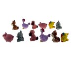 JUEGO 6 ANIMALES INFANTILES RESINA 2,5-3CMS SURT. (PRECIO JUEGO)