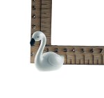 JUEGO 2 CISNES BLANCOS SURTIDOS RESINA 4CMS (PRECIO JUEGO)