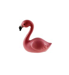 JUEGO 2 CISNES ROSAS SURTIDOS RESINA 4CMS (PRECIO JUEGO)