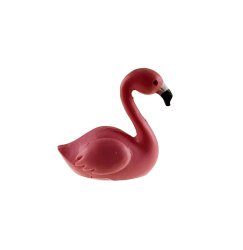 JUEGO 2 CISNES ROSAS SURTIDOS RESINA 4CMS (PRECIO JUEGO)