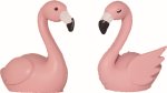 JUEGO 2 CISNES ROSAS SURTIDOS RESINA 4CMS (PRECIO JUEGO)