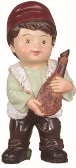 PASTOR JAMON RESINA MODERNA 9CMS