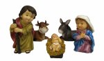 JUEGO NACIMIENTO RESINA MODERNA 9CMS