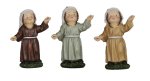 JUEGO 3 PAJES RESINA MODERNA 9CMS