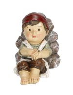 PASTOR TUMBADO RESINA MODERNA 9CMS