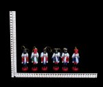 JUEGO 6 NUTCRACKERS SURT.10CMS PARA COLGAR ARBOL (PRECIO JUEGO)