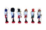 JUEGO 6 NUTCRACKERS SURT.12CMS PARA ARBOL (PRECIO JUEGO)