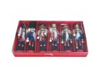 JUEGO 6 NUTCRACKERS SURT.12CMS PARA ARBOL (PRECIO JUEGO)