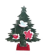 ARBOL MADERA DECORACION 30X25CMS.